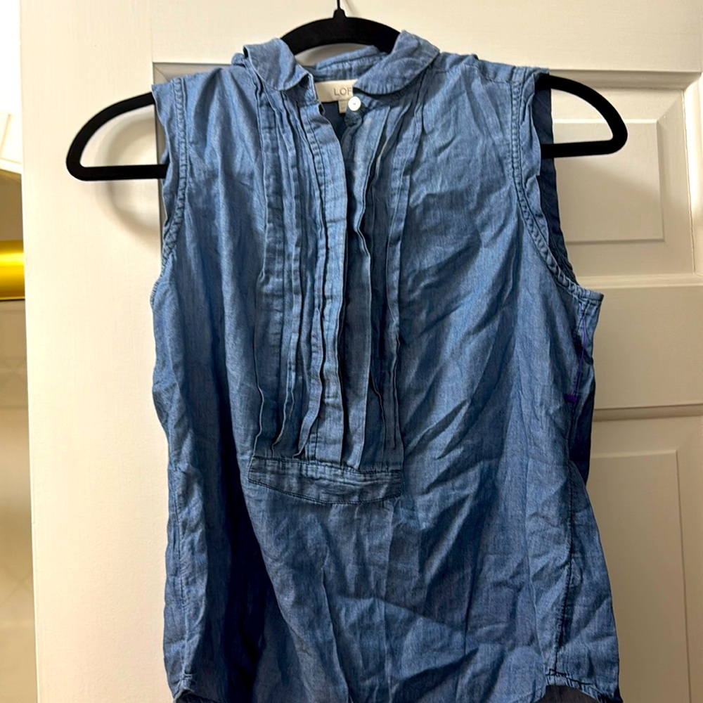 Loft Chambray Blouse - SP